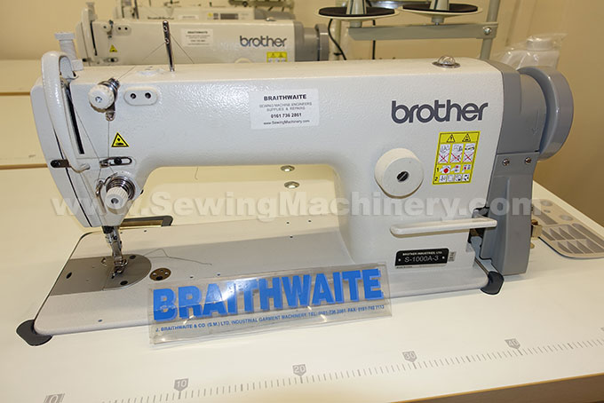 Brother S-1000A-3 Industrial Lockstitch Sewing Machine Teflon Presser Foot 