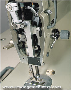 needle feed sewing mechanism