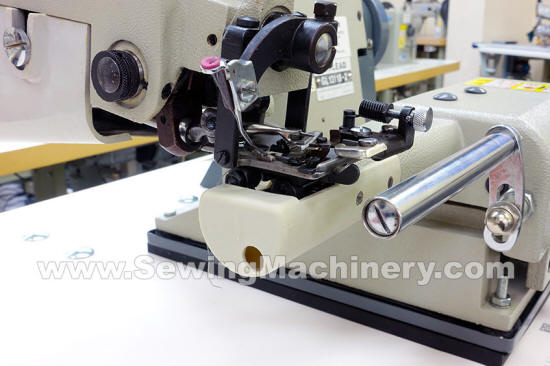 bed drop device blindstitch sewing machine