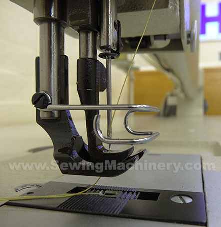 Extra long arm sewing machine