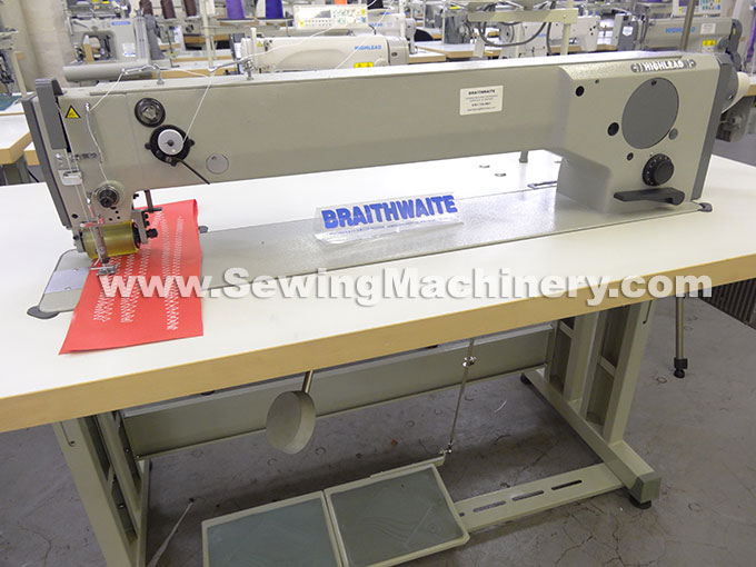 extra long arm zigzag sewing machine