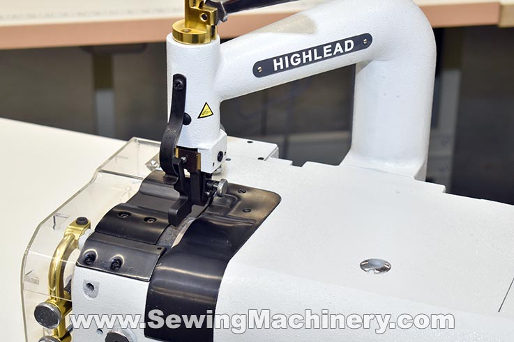 Leather skiving machine
