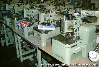 Reece Buttonhole Machines industrial sewing