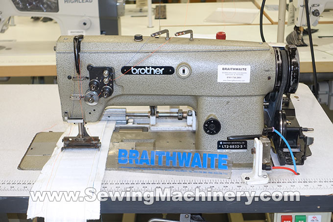 Curtain tape sewing machine