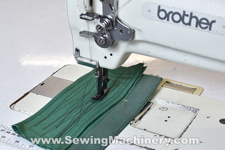 Brother B837 walking foot sewing machine