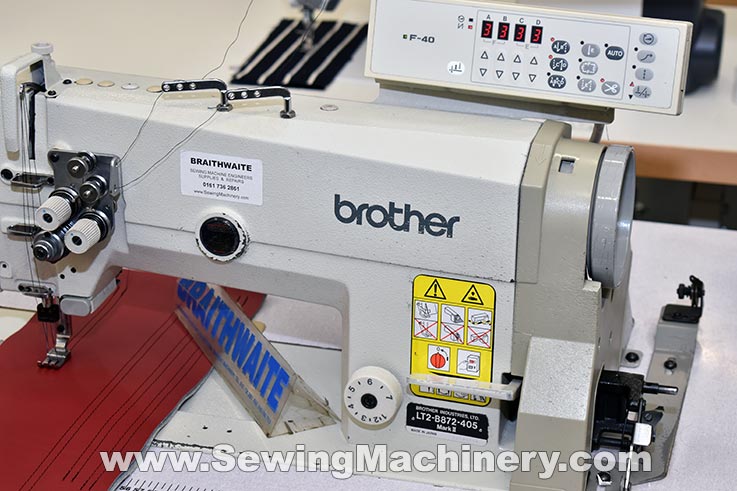 Brother B872 twin needle sewing machine large hook