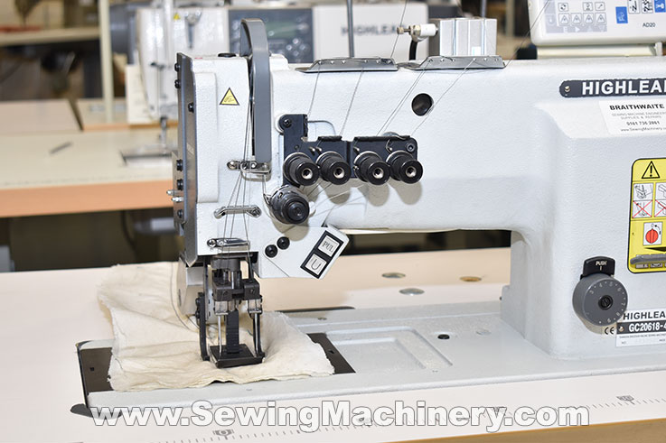Highlead GC20618-4 4 needle lockstitch sewing machine