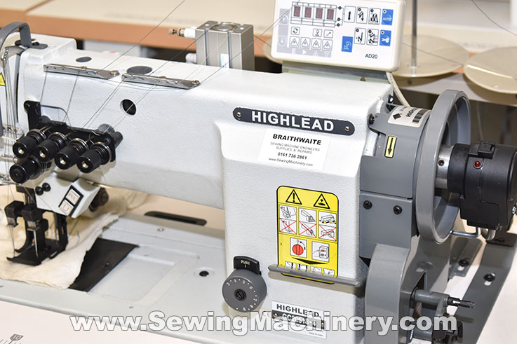 4 needle lockstitch sewing machine - Highlead GC20618-4