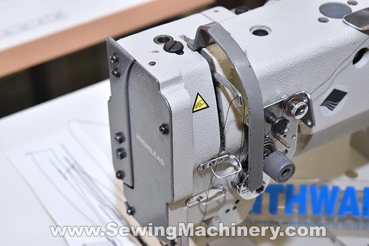 Heavy duty walking foot highlead sewing machine