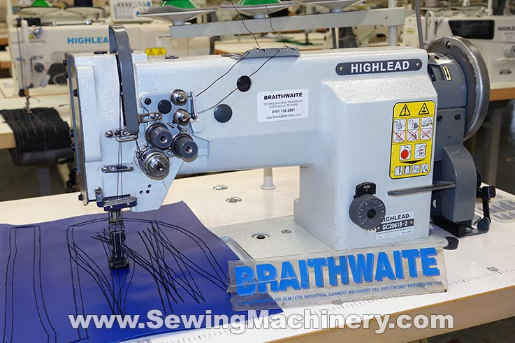 walking foot twin needle sewing machine