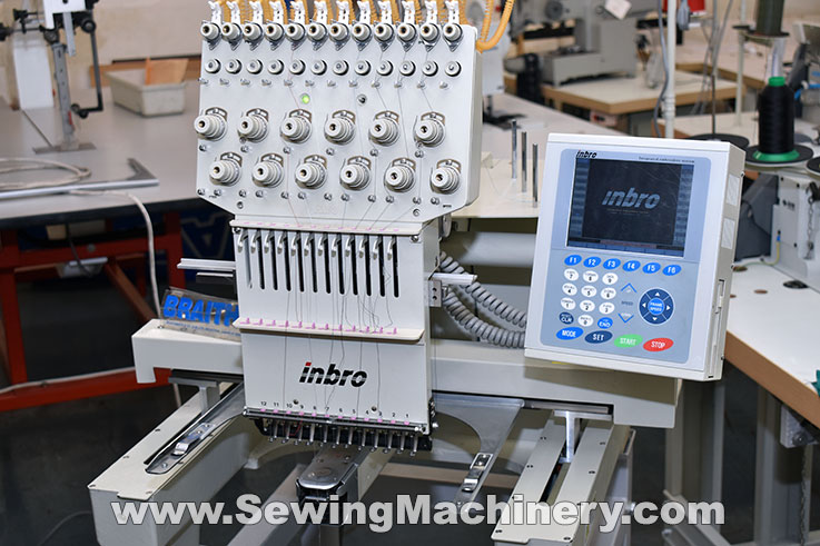 Inbro IB-C1201 embroidery sewing machine