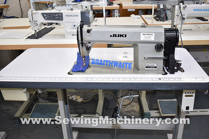 Juki DDL-5550 sewing machine