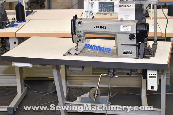 Juki DLN-5410 needle feed industrial sewing machine