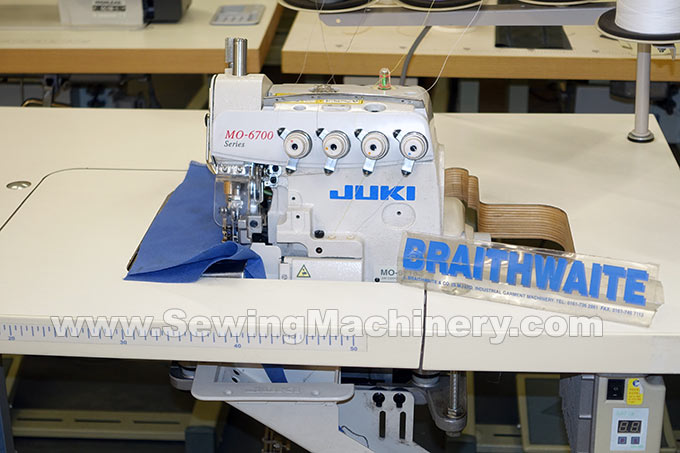Juki MO6716 overlock sewing machine