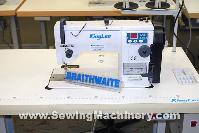 Electronic zigzag sewing machine