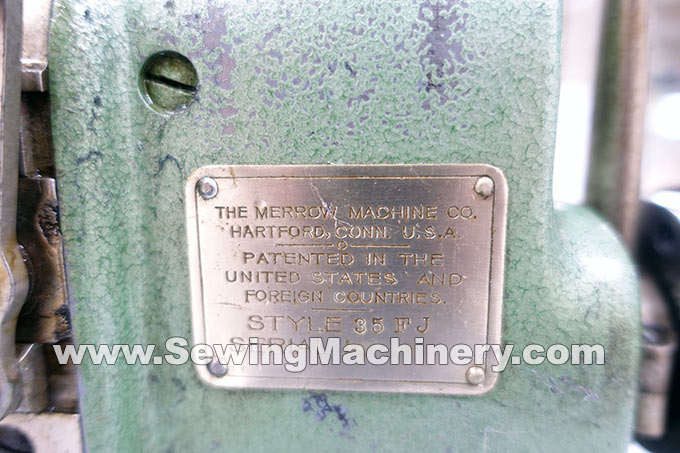 Merrow 35-FJ sewing machine