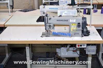 Needle feed sewing machine with trimmer GC0518-AD