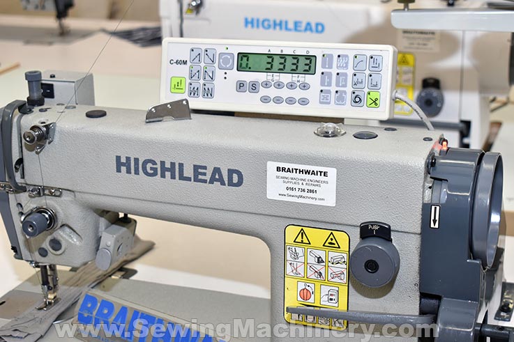 Needle feed sewing machine with trimmer GC0518-AD