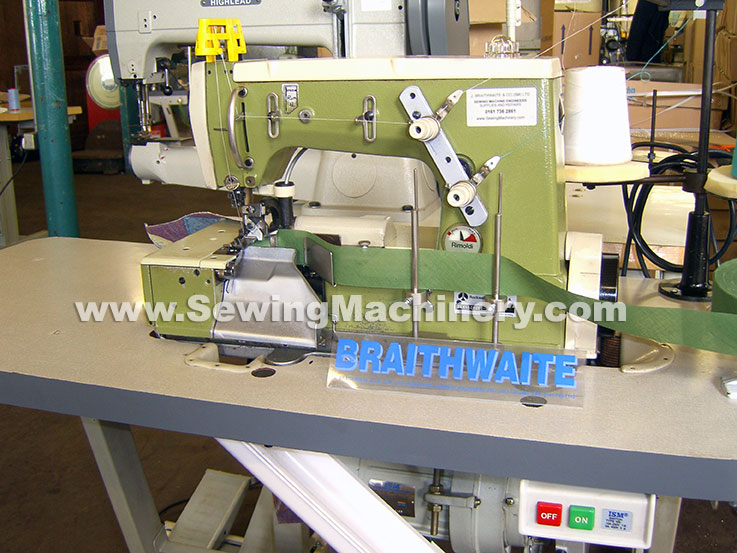 Rimoldi 264 side knife binder sewing machine