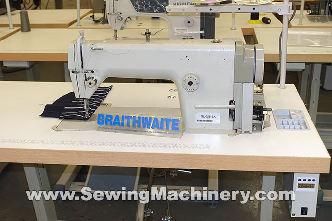 SL-755-3A sewing machine & unit 