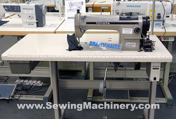 Toyota AD150 sewing machine