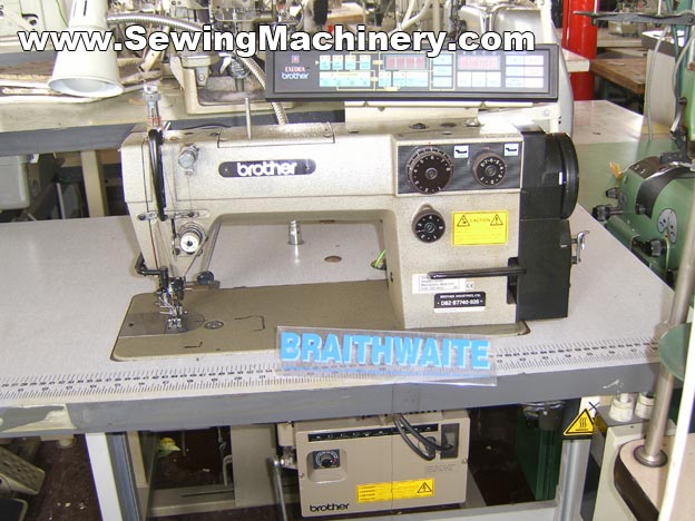 Brother top and bottom feed sewing machine