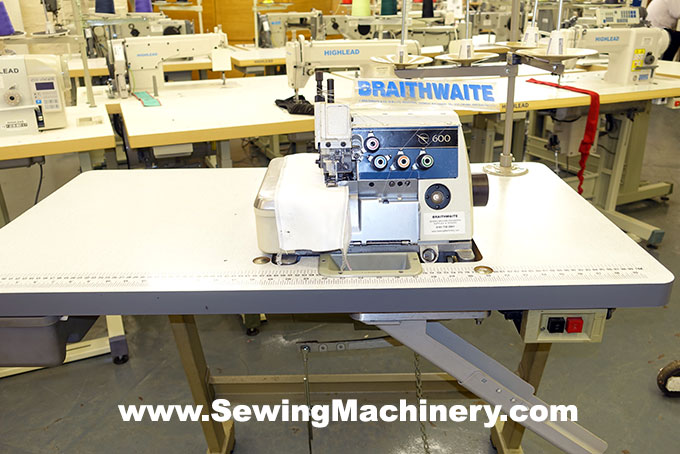 Brother industrial overlock sewing machine