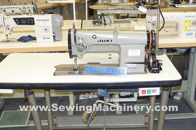 Juki twin needle sewing machine