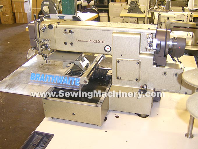 Mitsubishi PLK 2010 program sewing machine