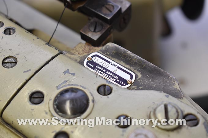 Union special 36200A flat seam sewing machine